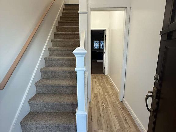 Entryway to the apartments