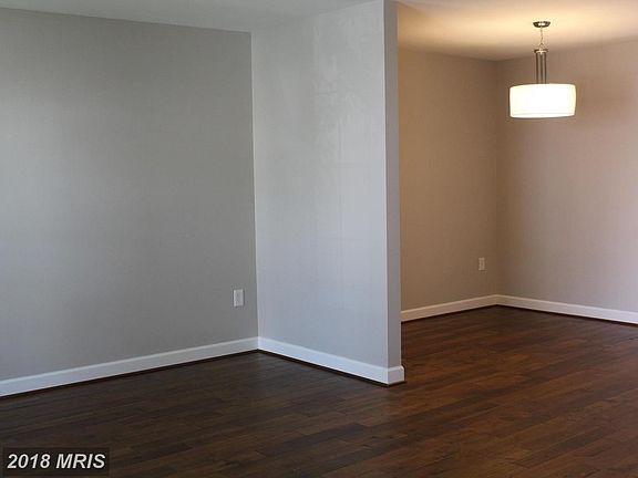 New Chandelier and Hardwood Floors