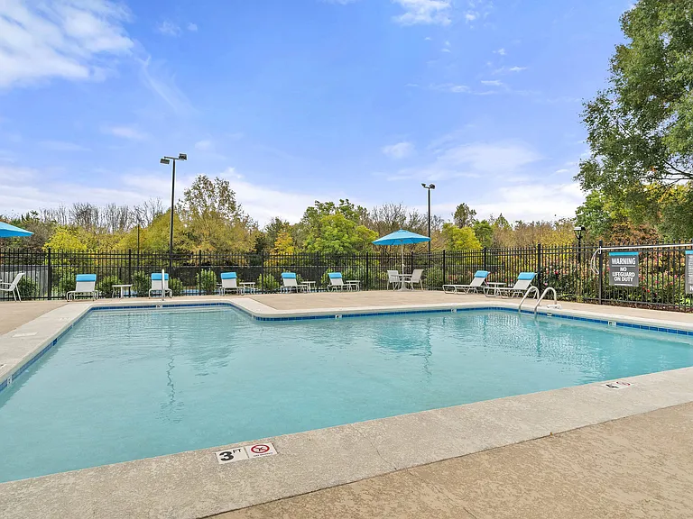 Sparkling Swimming Pool at Hawthorne at Oak Ridge in Greensboro, NC