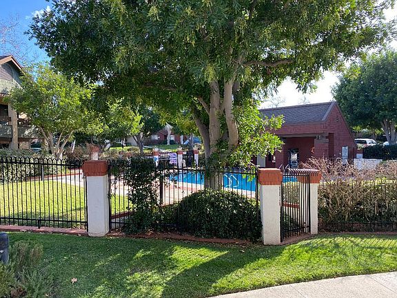 Swimming pool is right in front of the main door