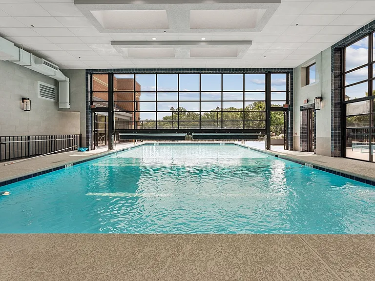 Enjoy swimming laps in your new pool