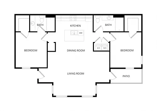 Floor plan Unit Plan B1