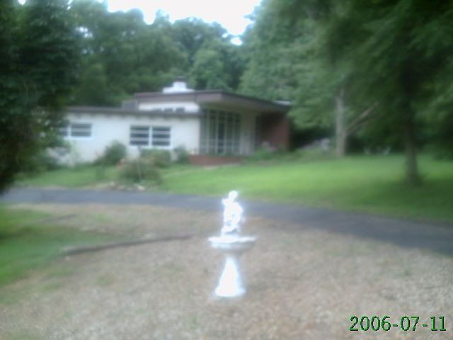 towards house