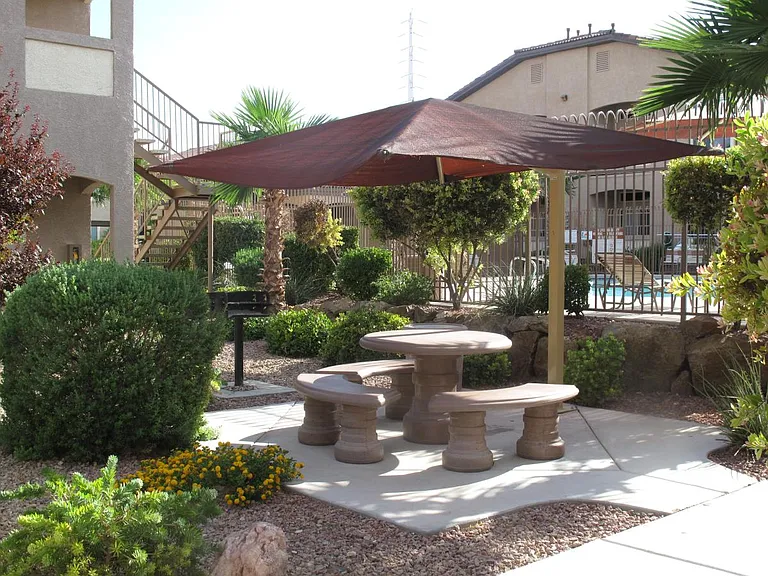BBQ Picnic Area by Pool