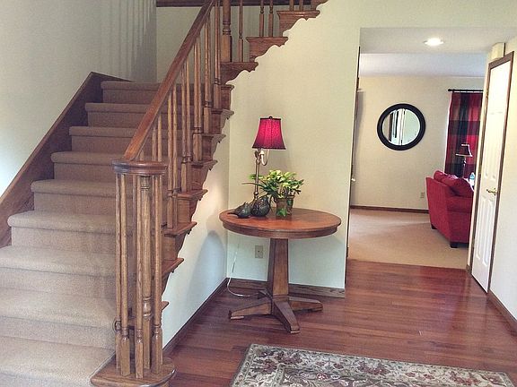 Front foyer open staircase