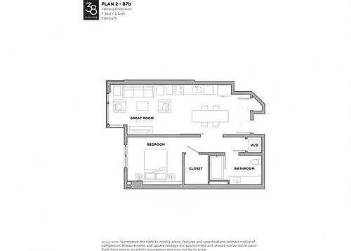 Floor plan B7b