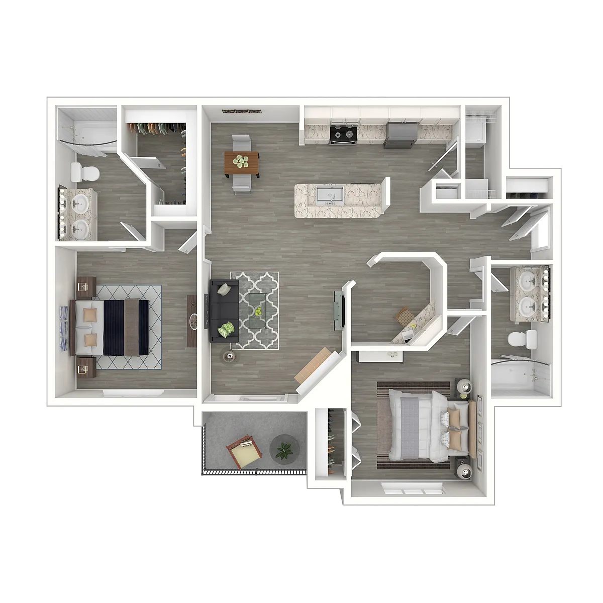 Floor plan Sunset