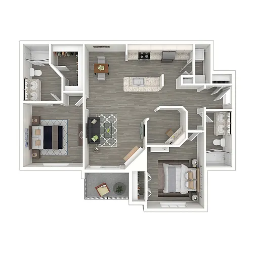 Floor plan Sunset