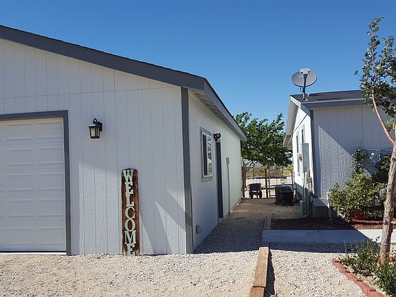 Garage and House