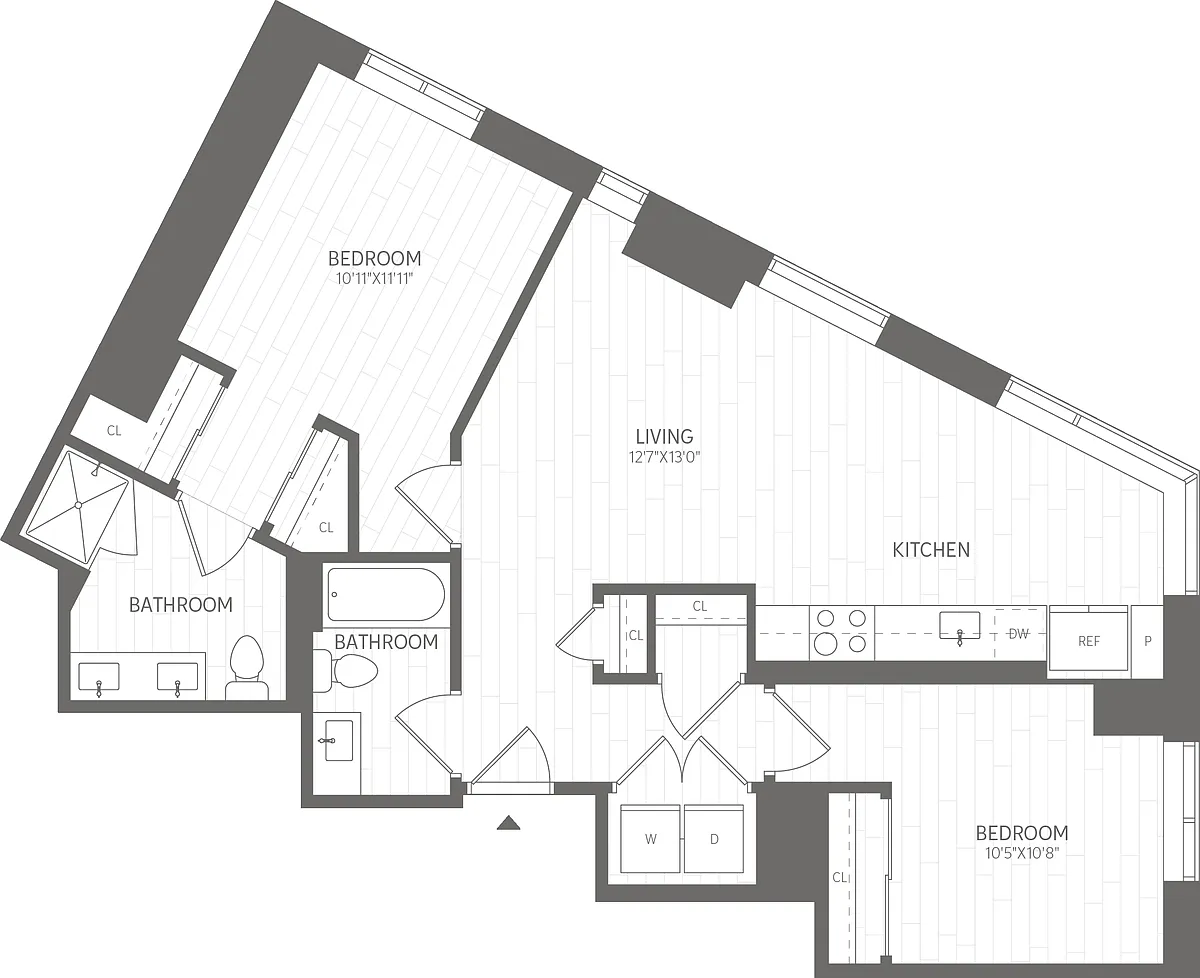 Floor plan C1 WDU