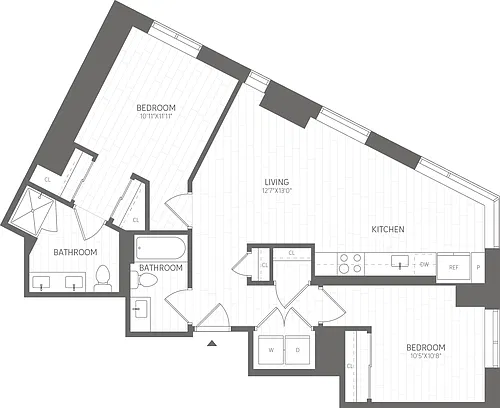 Floor plan C1 WDU