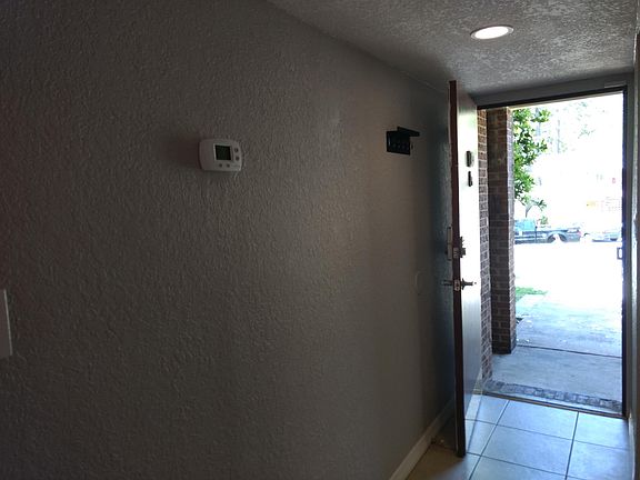 Entry way with key and letter rack