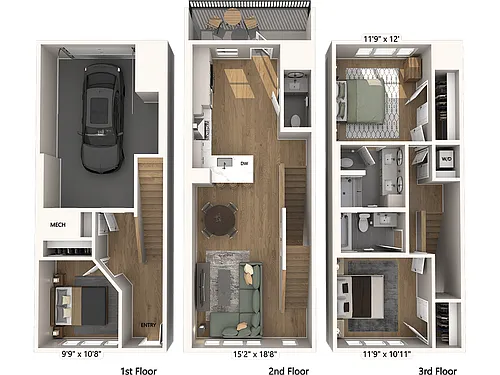 Floor plan C3TS