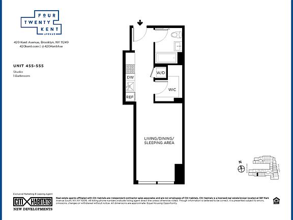 2nd image of 420 Kent Ave APT 455
