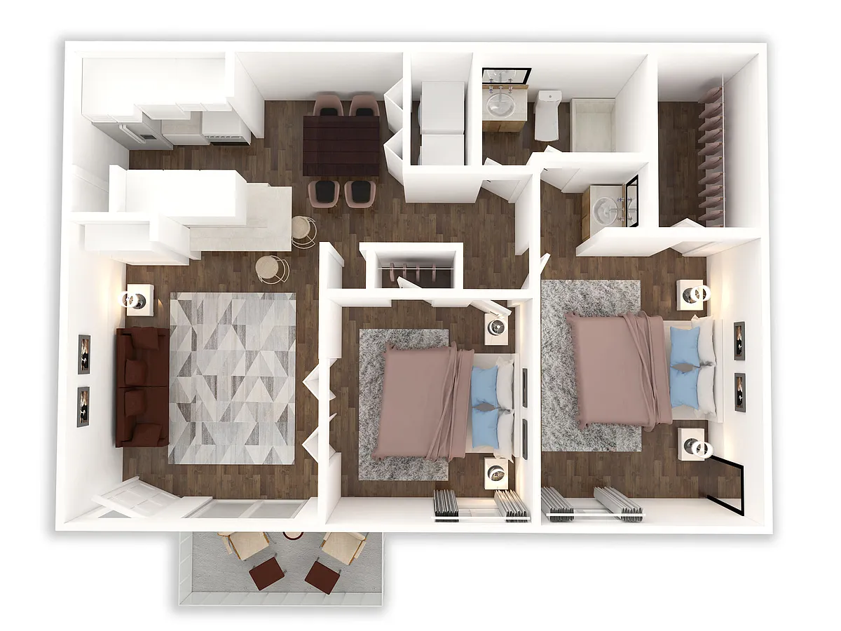 Floor plan B2