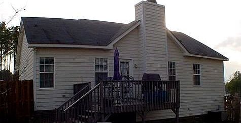 View of back of Home