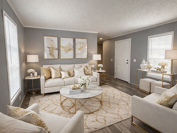 Staged Living Room
