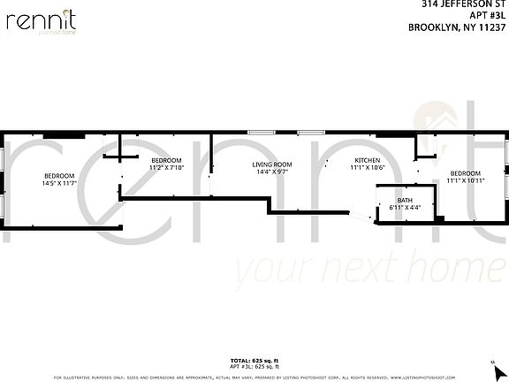 2nd image of 314 Jefferson St #3F
