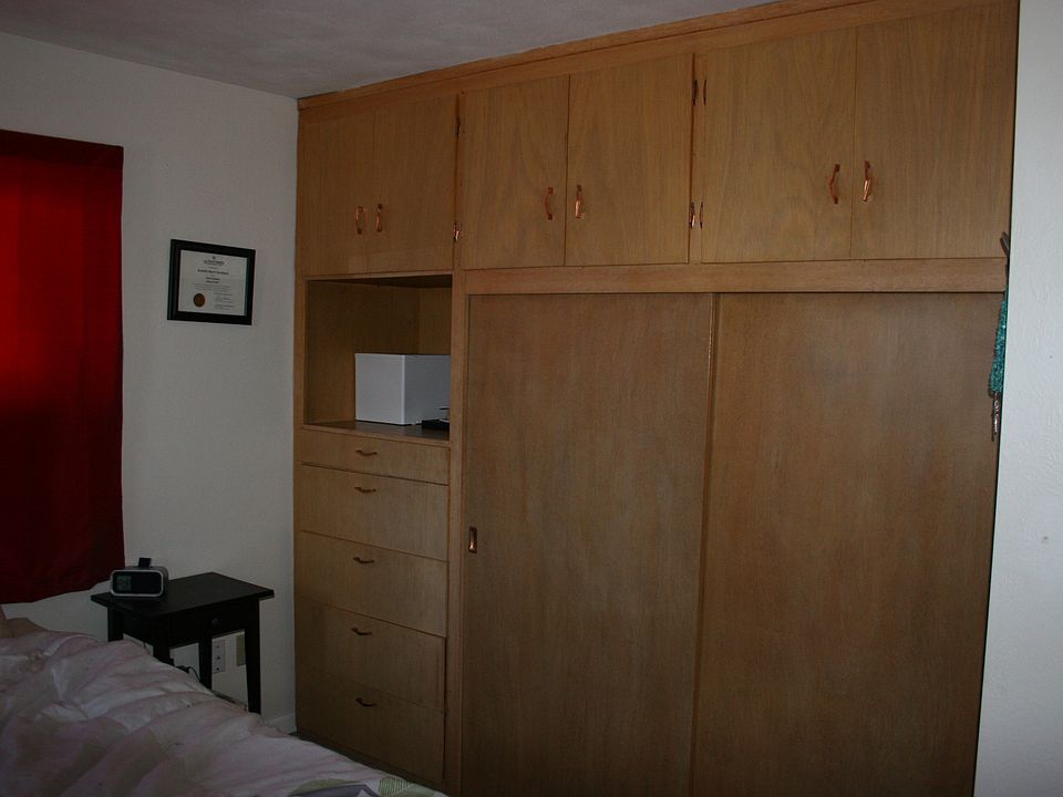Master bedroom storage
