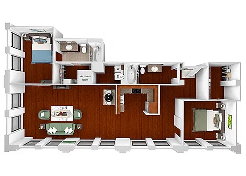 Floor plan B2 (Landmark)