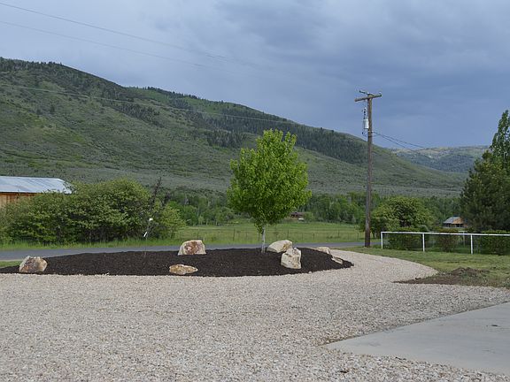 VIEW FROM FRONT YARD