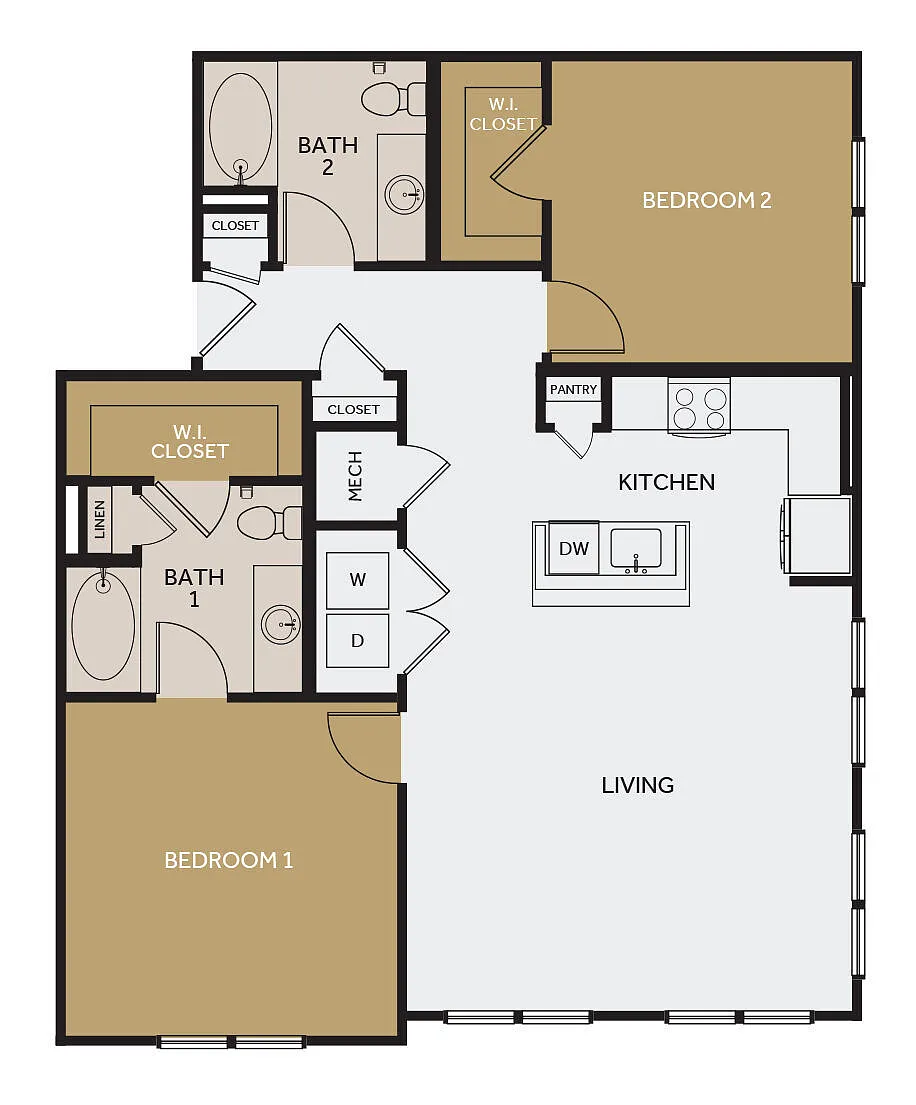 Floor plan B3