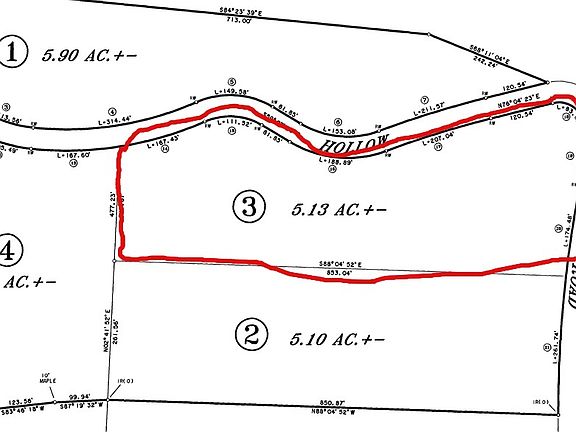 2nd image of 0 Griffs Hollow Ln Lot 2