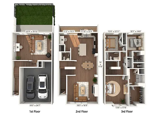 Floor plan C2T-Classic-Yard