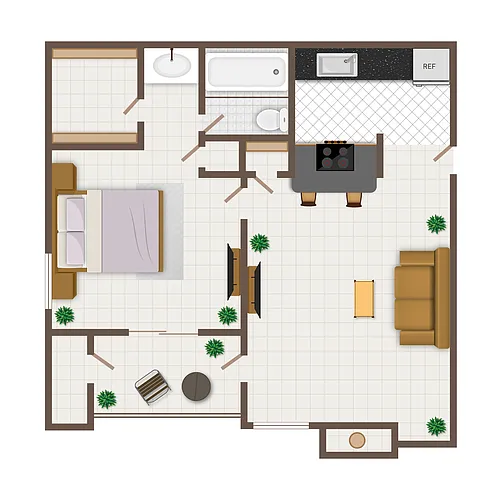 Floor plan A2F