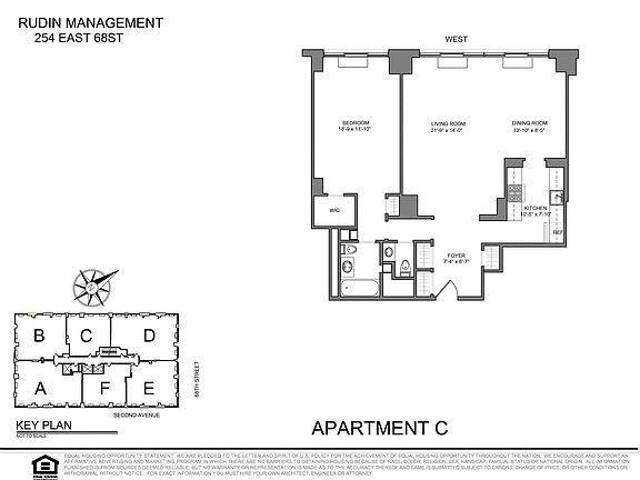 2nd image of 254 E 68th St APT 6C