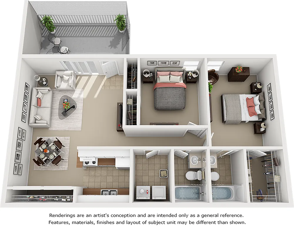 Floor plan Tranquility