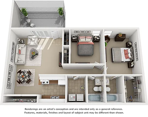 Floor plan Tranquility