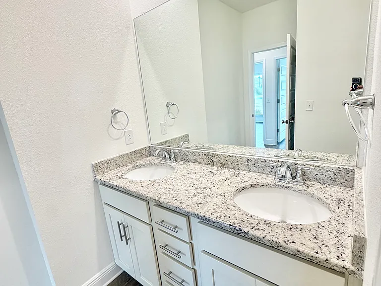 Guest Bathroom 2 with double vanities