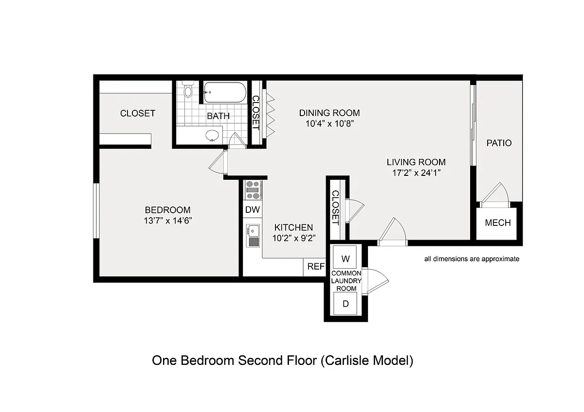 Floor plan Carlisle at Ambassador I