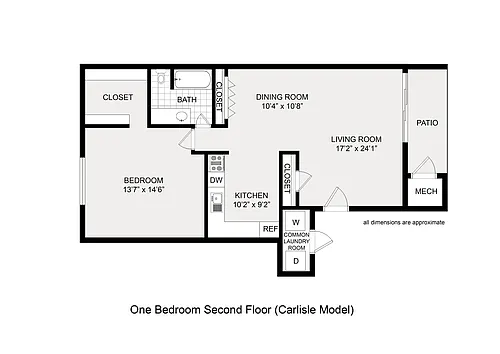 Floor plan Carlisle at Ambassador I