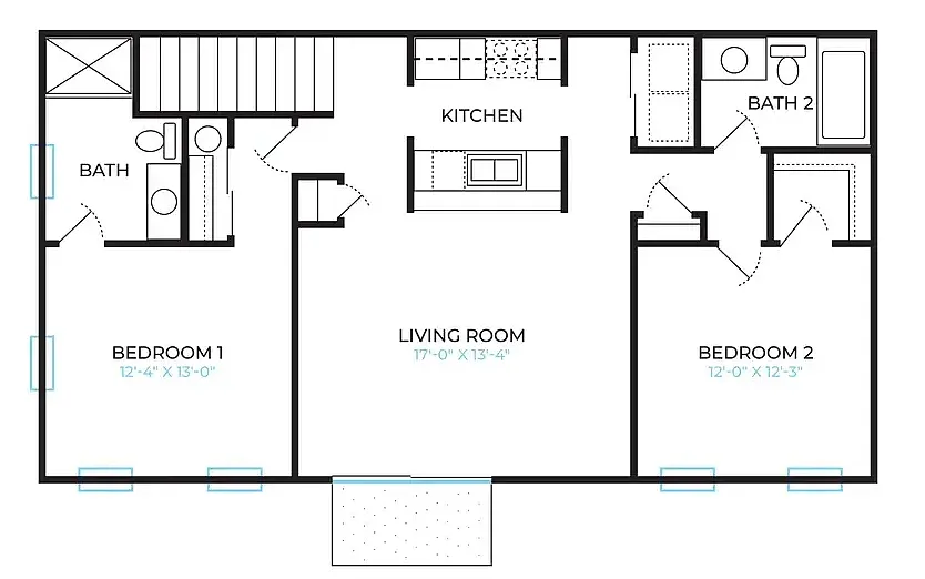 Floor plan Over Garage
