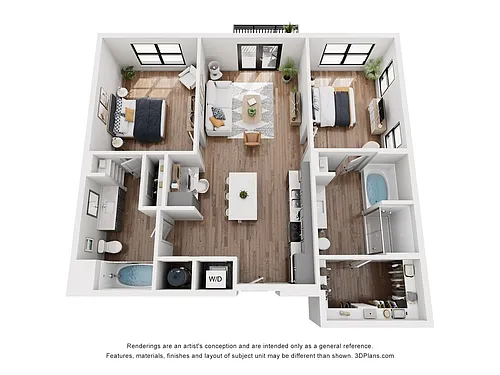 Floor plan Azalea Premium