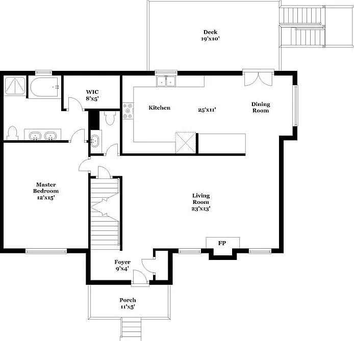 3 bed, 2.5 bath, 1576 sqft, $3,570 — Photo 2