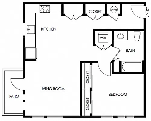 Floor plan 1C
