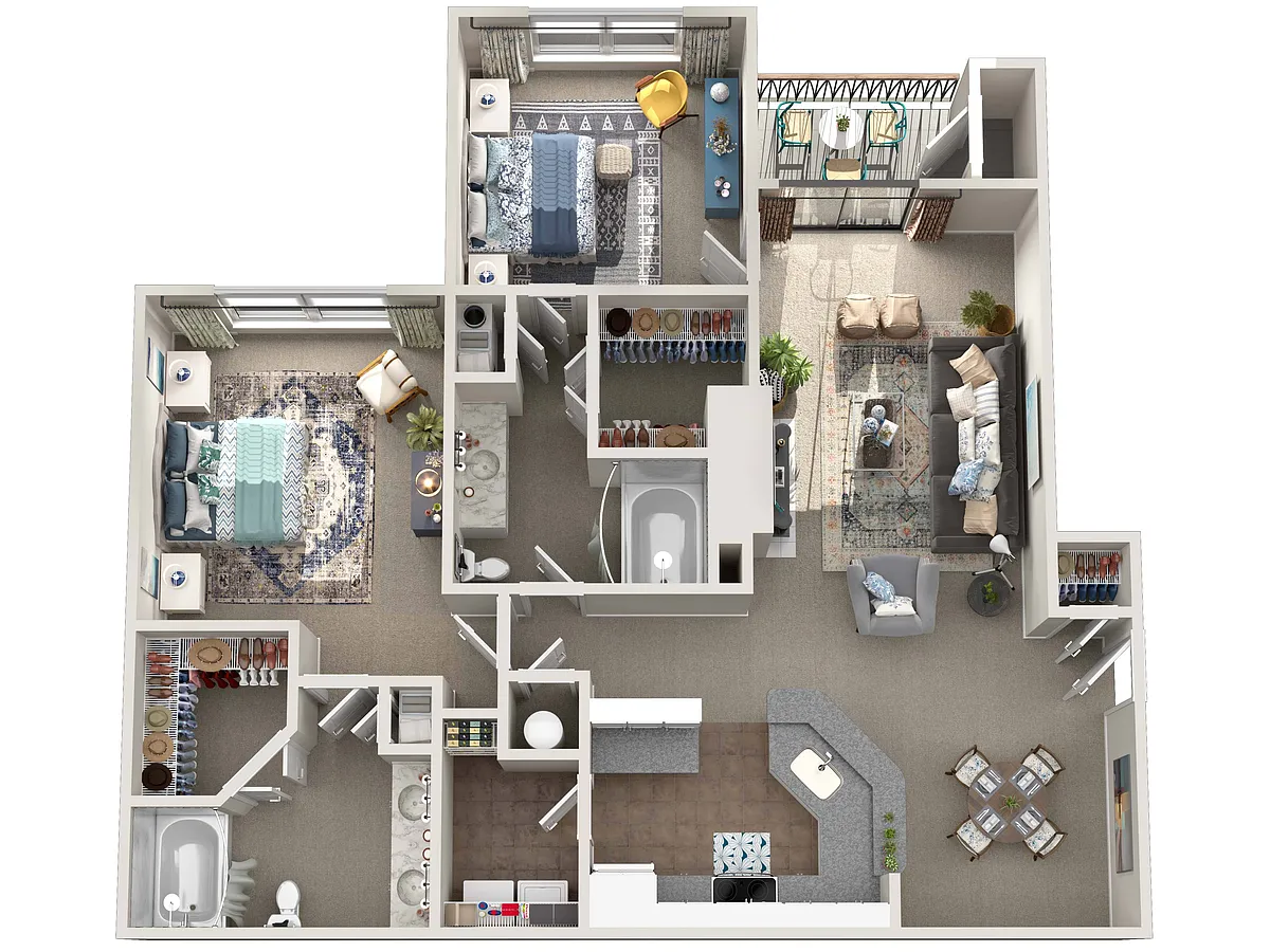 Floor plan B1