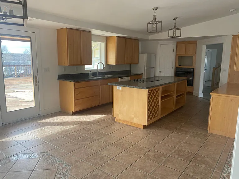 Large Kitchen with island