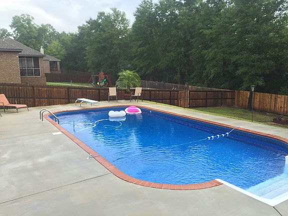 view from covered porch