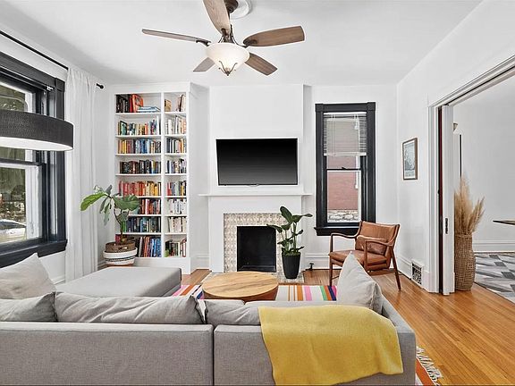 Living room. Unit is currently unfurnished.