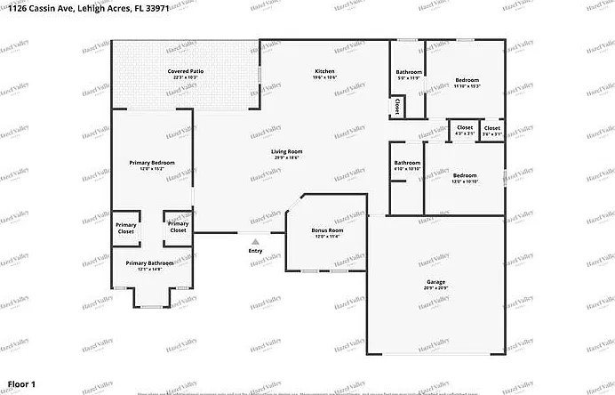 3 bed, 1.0 bath, 990 sqft, $1,065 — Photo 2