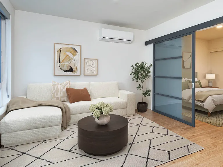 Studio with Hard Surface Flooring