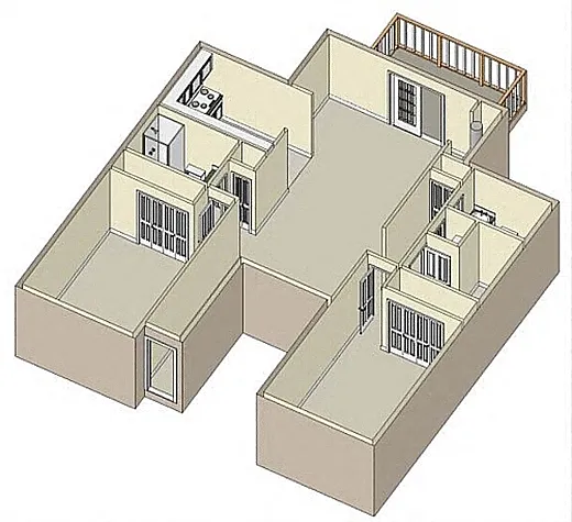 Floor plan B10 Renovated