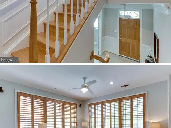 Stairs up to second floor from first floor