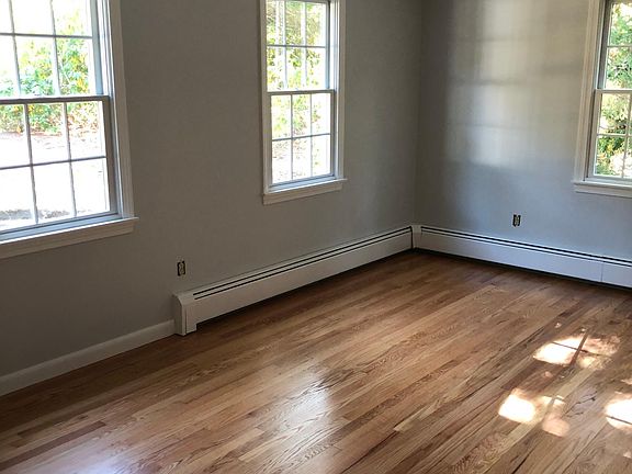 Large master bedroom on first floor.