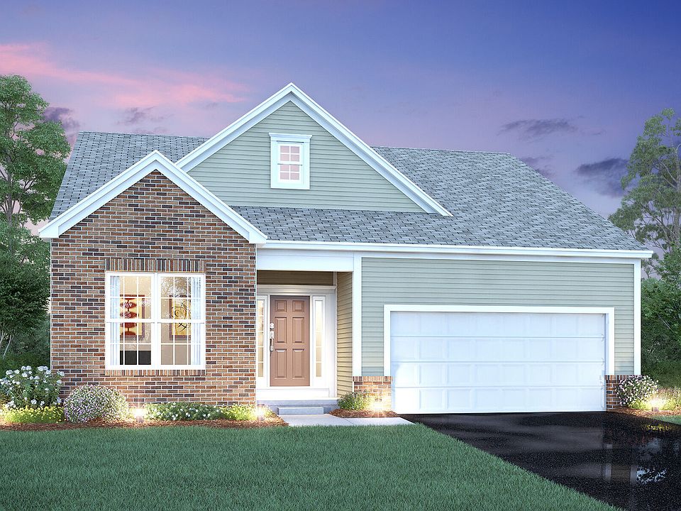 Fremont Elevation A - Shown w Opt Brick