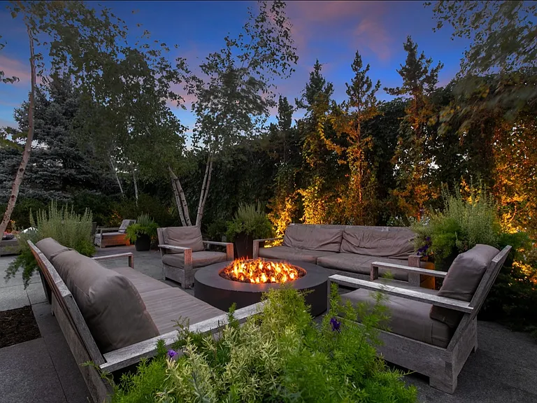 Cozy firetables at Birch Park at Cedars of Edina
